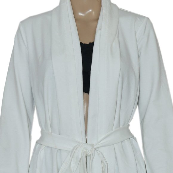 Lilly Pulitzer Luxletic Caspain Wrap Easy Terry Drawcord Robe Top S - Picture 3 of 6